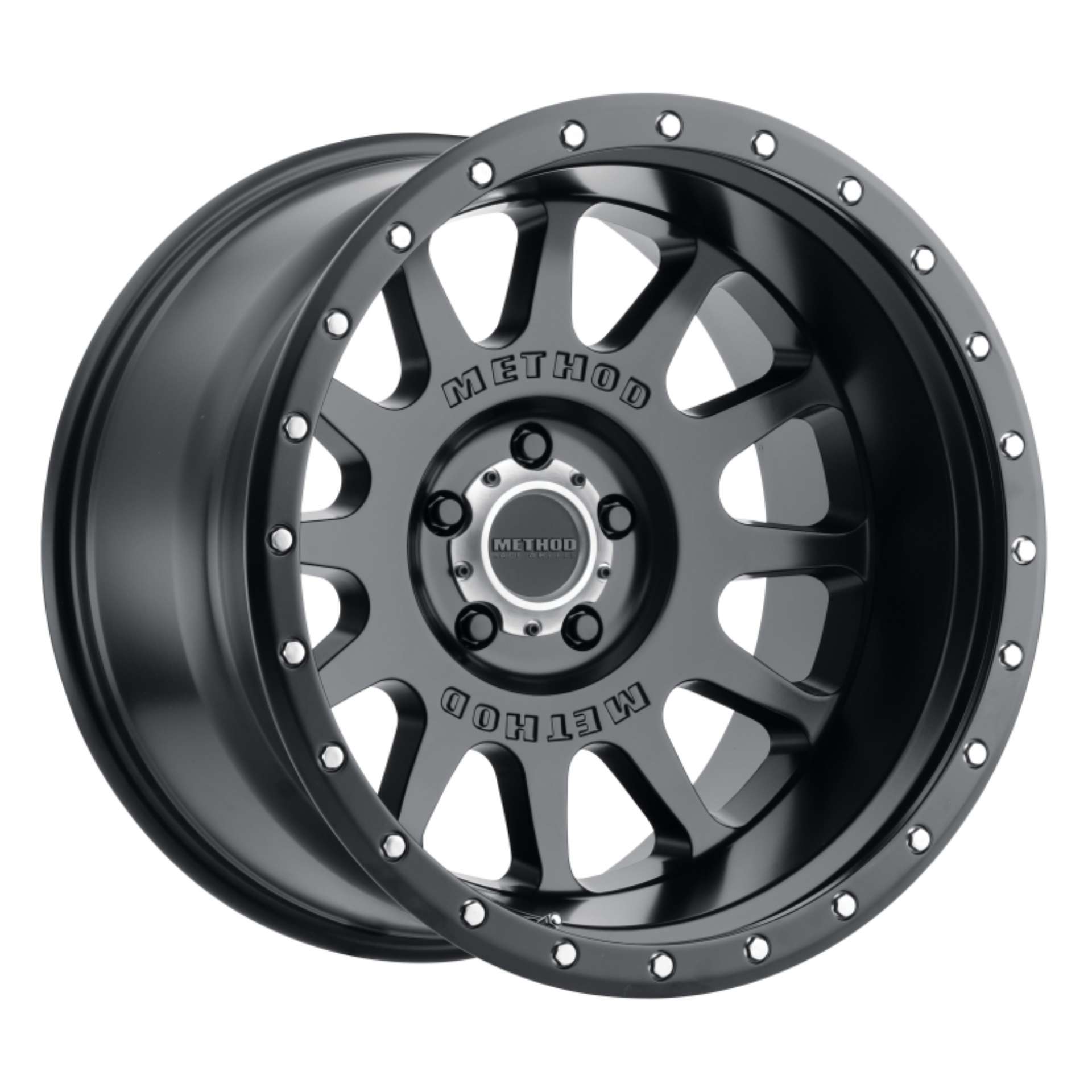 Picture of Method MR605 NV 20x9 -12mm Offset 5x5 71-5mm CB Matte Black Wheel