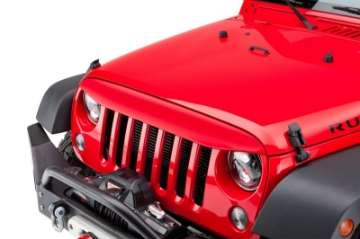 Picture of Rugged Ridge NightHawk Light Brow PTT 07-18 Jeep Wrangler JK-JKU