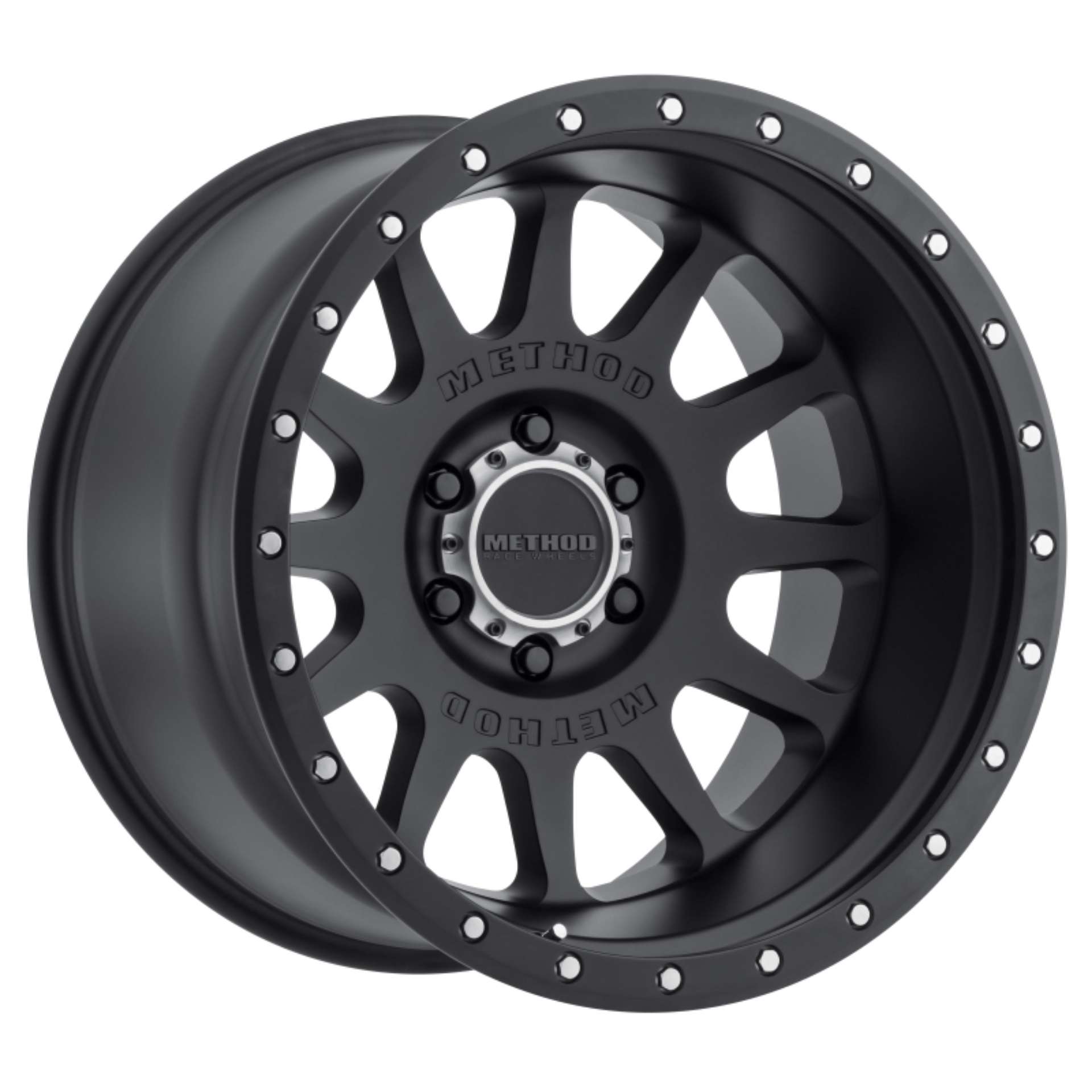 Picture of Method MR605 NV 20x9 -12mm Offset 6x5-5 106-25mm CB Matte Black Wheel