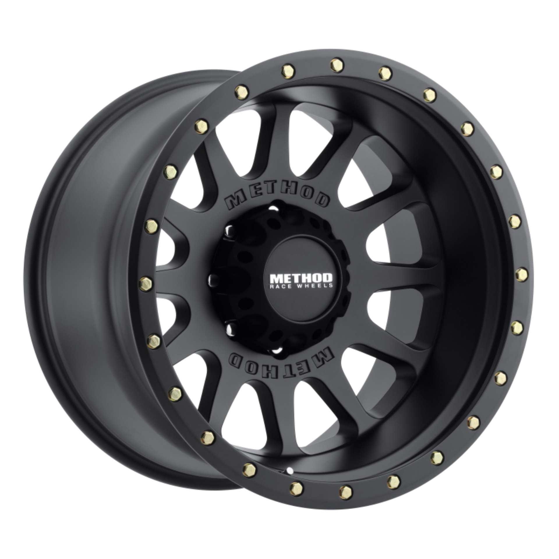 Picture of Method MR605 NV 20x9 -12mm Offset 8x6-5 121-3mm CB Matte Black Wheel