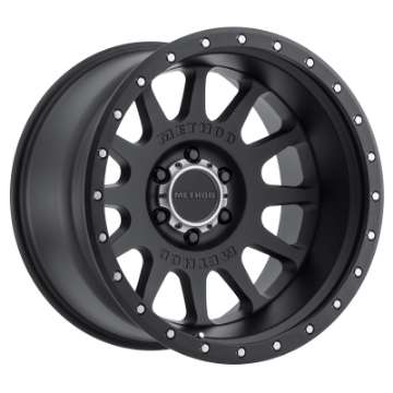 Picture of Method MR605 NV 20x10 -24mm Offset 6x135 87mm CB Matte Black Wheel