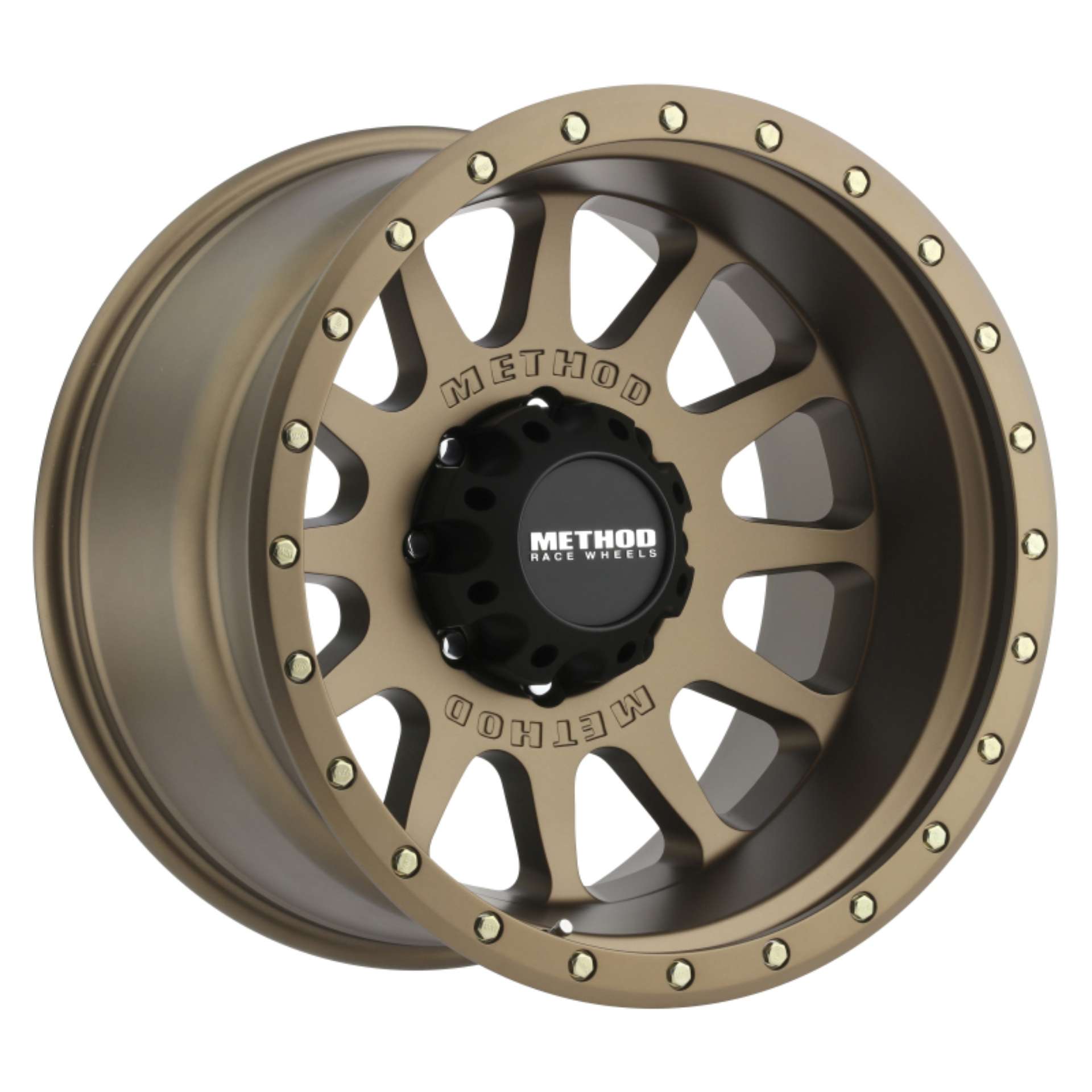 Picture of Method MR605 NV 20x10 -24mm Offset 8x6-5 121-3mm CB Method Bronze Wheel