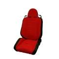 Picture of Rugged Ridge XHD Off-road Racing Seat Reclinable Red 76-02 CJ&Wr