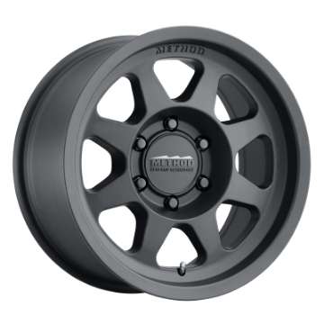 Picture of Method MR701 17x7-5 +50mm Offset 6x130 84-1mm CB Matte Black Wheel