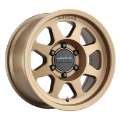 Picture of Method MR701 17x7-5 +50mm Offset 6x130 84-1mm CB Method Bronze Wheel