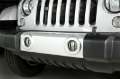 Picture of Rugged Ridge 07-18 Jeep Wrangler JK Black Fog Light Euro Guards