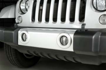 Picture of Rugged Ridge 07-18 Jeep Wrangler JK Black Fog Light Euro Guards