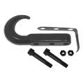 Picture of Rugged Ridge 42-02 Jeep CJ - Jeep Wrangler Black Front Tow Hook