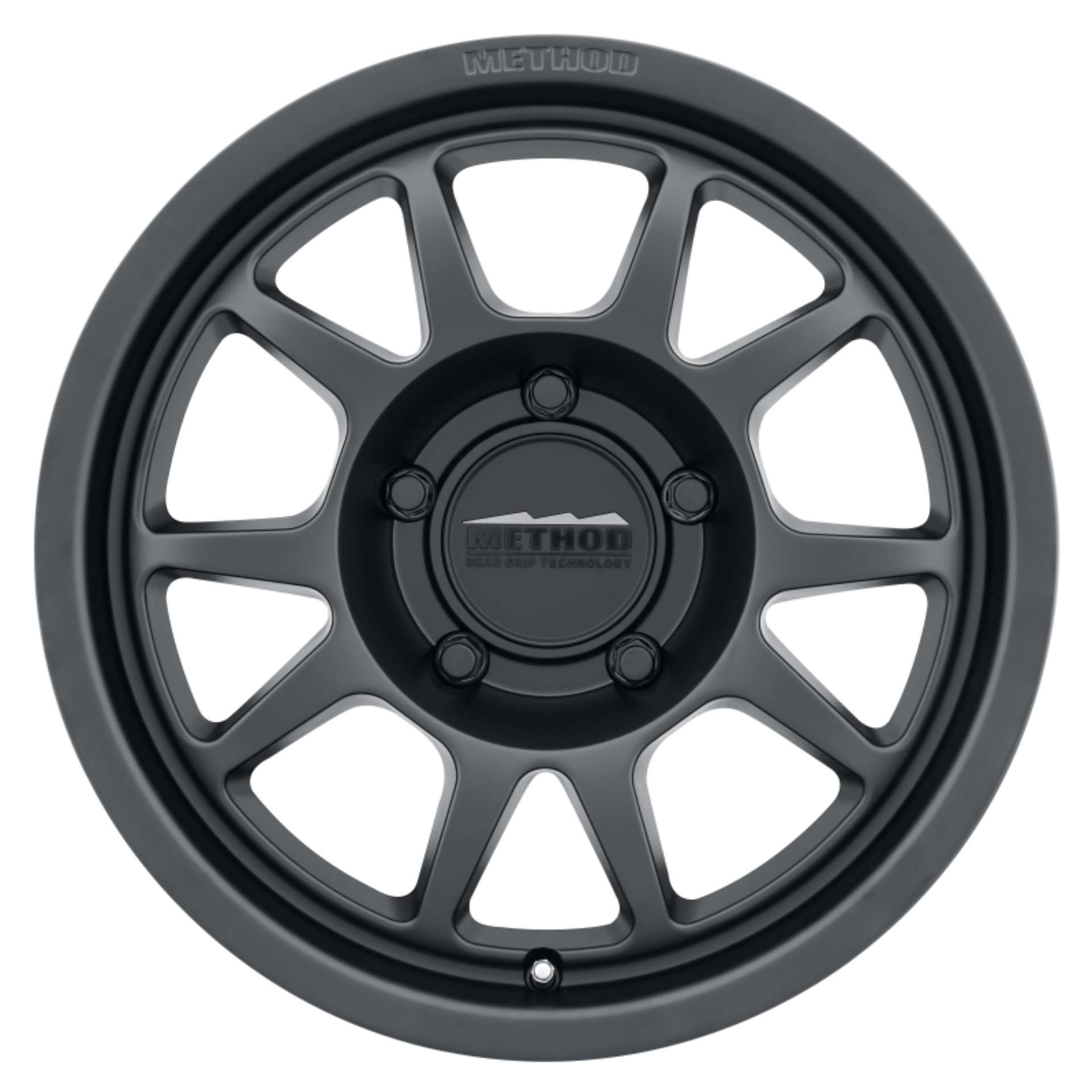 Picture of Method MR702 17x8-5 0mm Offset 5x5 71-5mm CB Matte Black Wheel