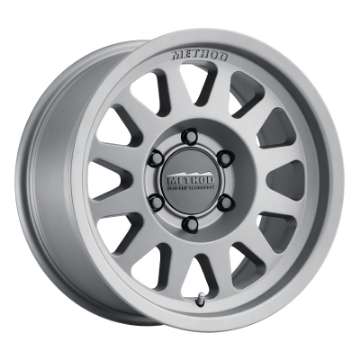 Picture of Method MR704 17x8-5 0mm Offset 5x150 110-5mm CB Matte Titanium Wheel