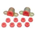 Picture of Rugged Ridge Front Swaybar Bushing Kit Red 7-8-In 76-86 Jeep CJ