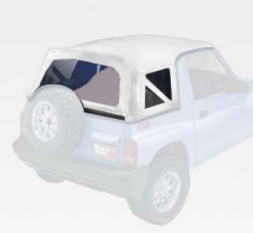 Picture of Rugged Ridge XHD S-Top White Denim 88-94 Sidekicks-Geo Trackers