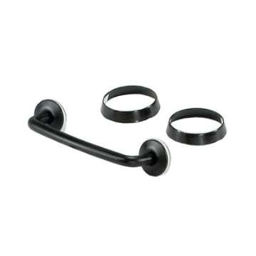 Picture of Rugged Ridge 97-06 Jeep Wrangler Black Windshield Tie Down Kit