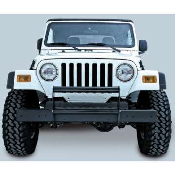 Picture of Rugged Ridge Brush Guard Textured Black 87-95 Jeep Wrangler YJ