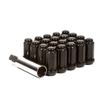 Picture of Method Lug Nut Kit - Extended Thread Spline - 10x1-25 - 4 Lug Kit - Black Wildcat