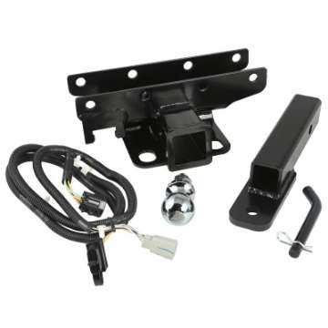 Picture of Rugged Ridge Hitch Kit with Ball 2 inch 07-18 Jeep Wrangler JK