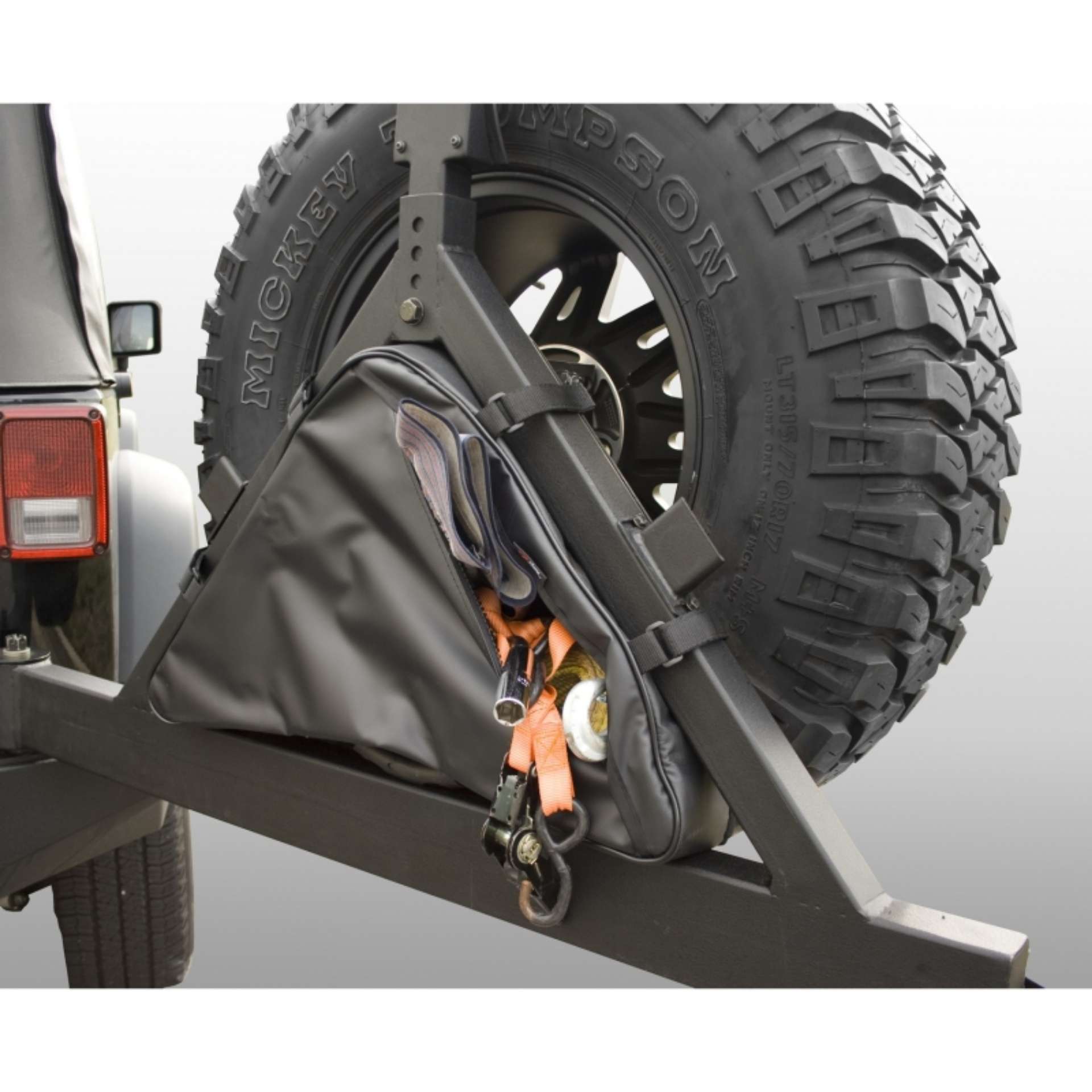 Picture of Rugged Ridge Triangular Storage Bag Rugged Ridge Tire Carriers