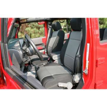 Picture of Rugged Ridge Neoprene Front Seat Covers 11-18 Jeep Wrangler JK