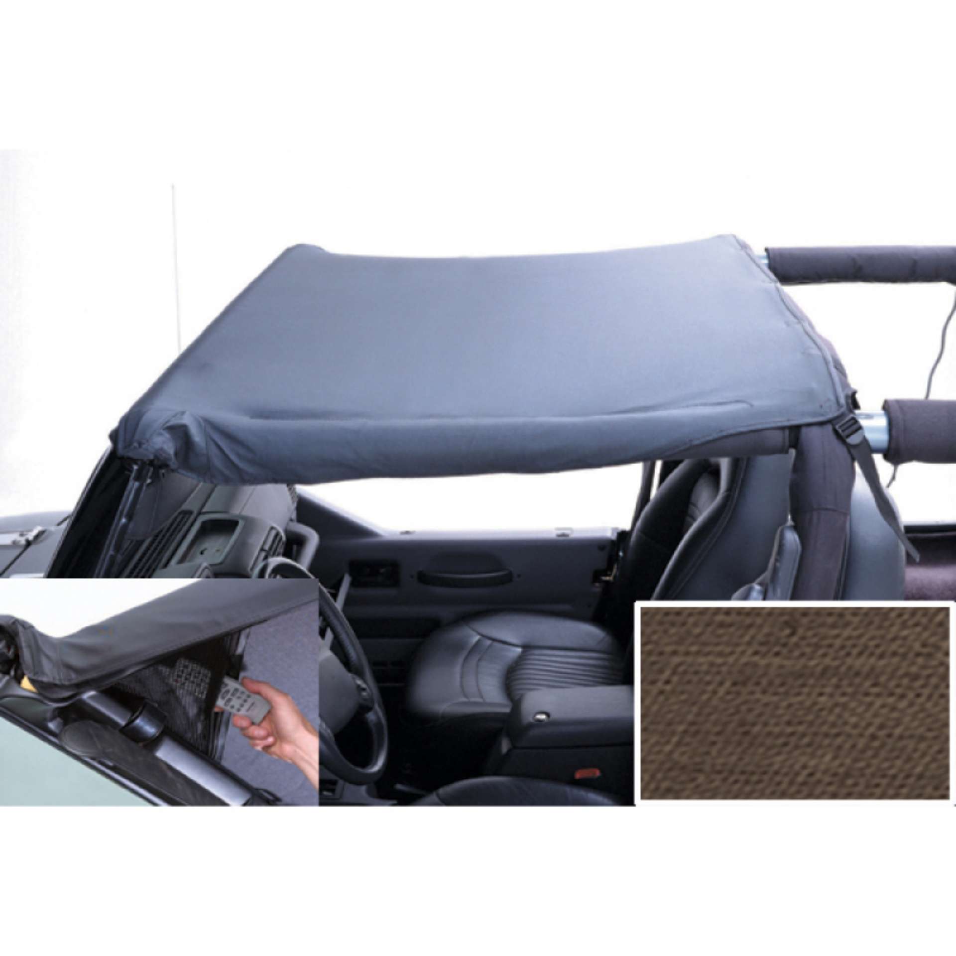 Picture of Rugged Ridge Pocket Brief 97-06 Jeep Wrangler TJ Khaki Diamond