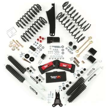 Picture of Rugged Ridge 2-5in Lift Kit with Shocks 07-18 Jeep Wrangler JK