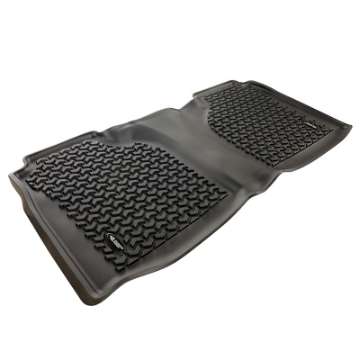 Picture of Rugged Ridge Floor Liner Rear Black 2020 Chevy Silverado Crew