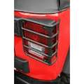 Picture of Rugged Ridge 07-18 Jeep Wrangler Black Tail Light Euro Guards