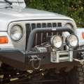 Picture of Rugged Ridge Billet Grille Inserts Black 97-06 Jeep Wrangler