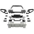 Picture of Rugged Ridge Venator Front Bumper W-Overrider & Winch Tray JL