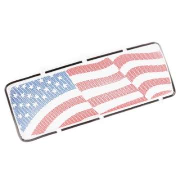 Picture of Rugged Ridge Grille Insert American Flag 07-18 Jeep Wrangler