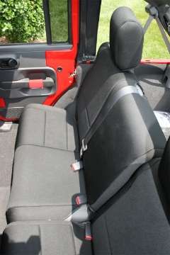 Picture of Rugged Ridge Neoprene Rear Seat Cover 07-18 Jeep Wrangler JKU