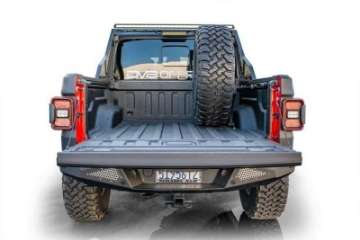 Picture of DV8 Offroad 2019+ Jeep Gladiator Universal Stand Up In-Bed Tire Carrier