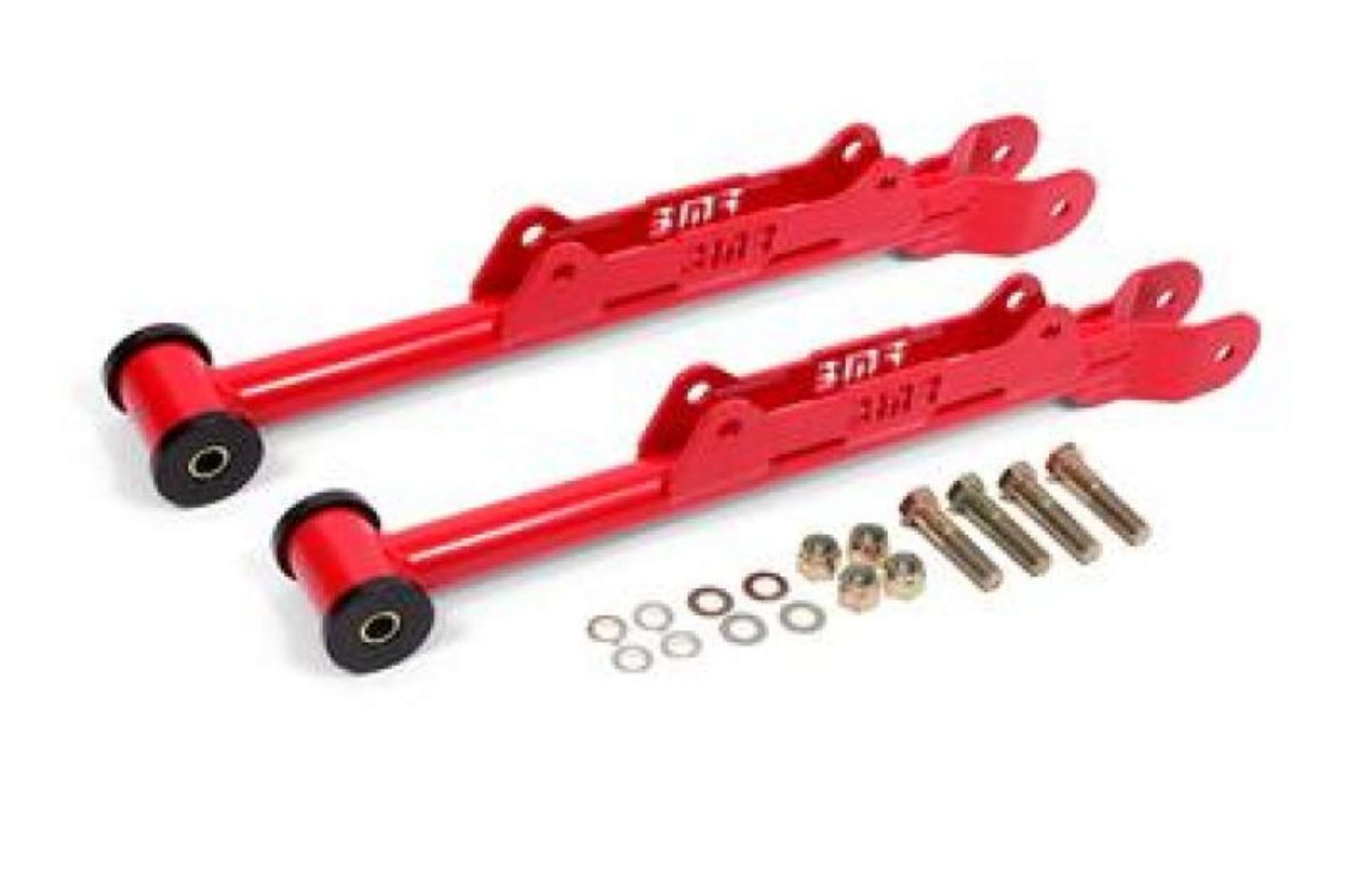 Picture of BMR 2010-2015 Chevrolet Camaro Rear DOM Lower Control Arms - Red