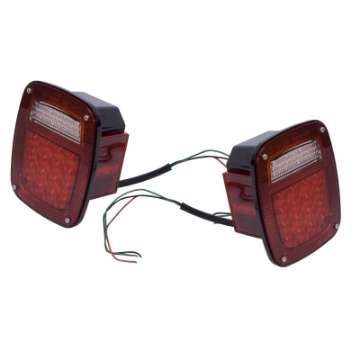 Picture of Rugged Ridge LED Tail Light Set 76-06 Jeep CJ Jeep Wrangler