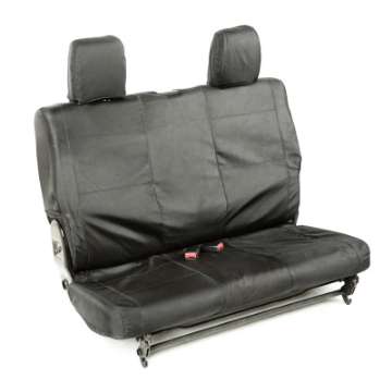 Picture of Rugged Ridge Ballistic Seat Cvr Rear Black 840D 11-18 JK 2Dr