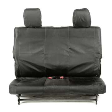 Picture of Rugged Ridge Ballistic Seat Cvr Rear Black 840D 11-18 JK 2Dr