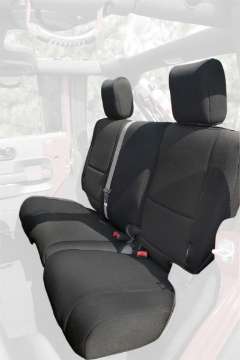 Picture of Rugged Ridge Seat Cover Kit Black 11-18 Jeep Wrangler JK 2dr