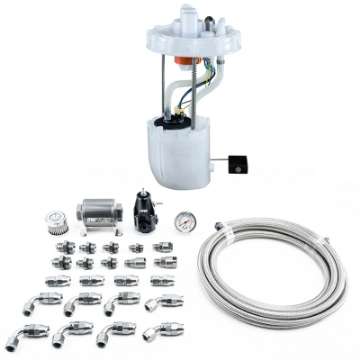 Picture of DeatschWerks 12-15 Honda Civic Si-13-15 Acura ILX DW400 Pump Module & Return Kit w-PTFE Fuel Lines