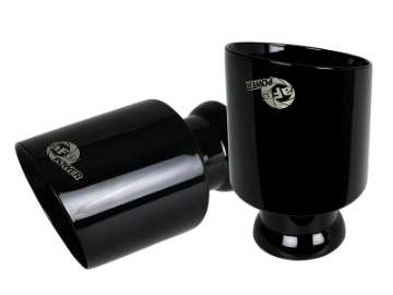 Picture of aFe MACH Force-XP 4-1-2in Black OE Replacement Exhaust Tips - 15-19 Dodge Charger-Hellcat