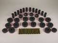 Picture of Rugged Ridge Total Bushing Kit Black 55-75 Jeep CJ5 and CJ7