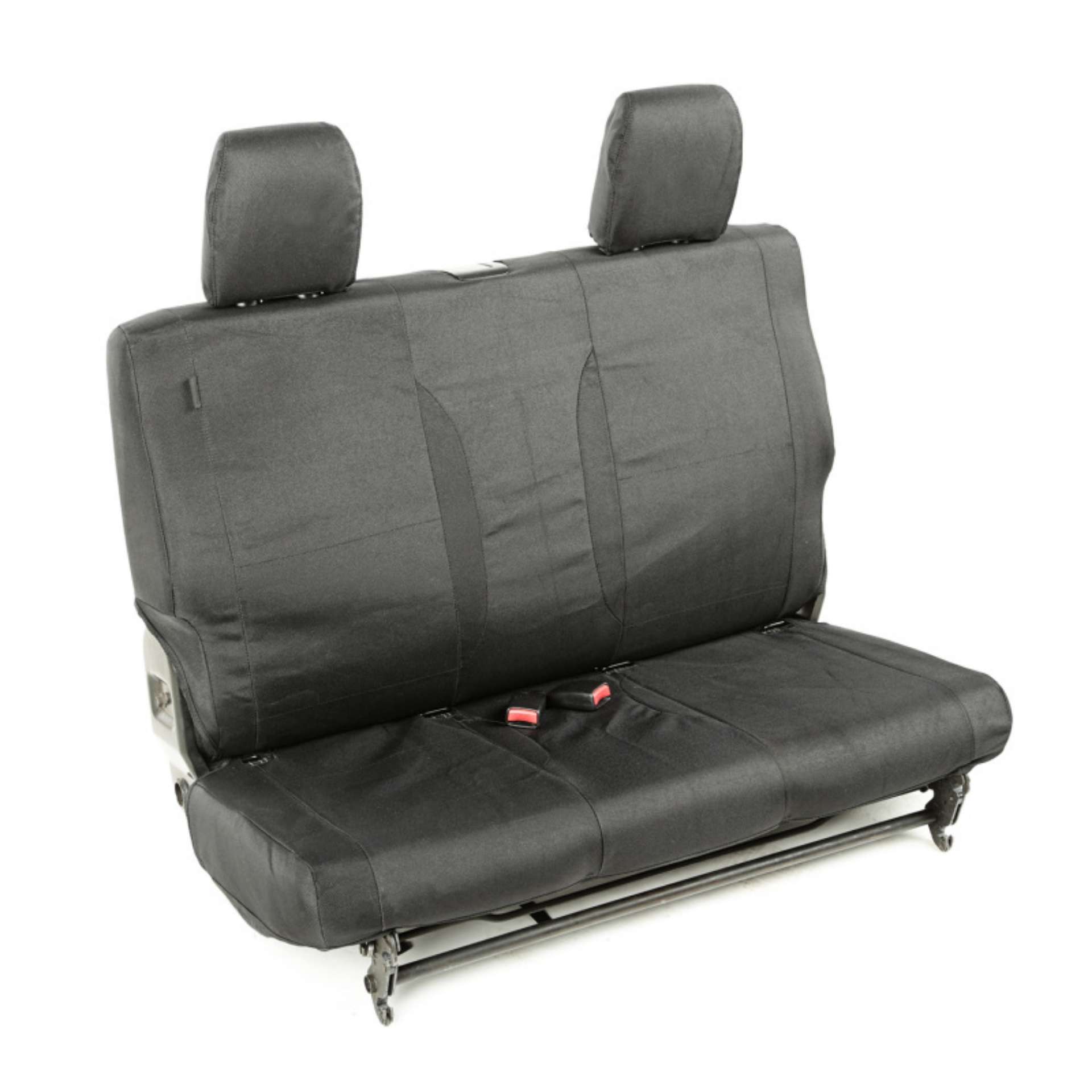 Picture of Rugged Ridge E-Ballistic Seat Cover Rear Black 11-18 JK 2Dr