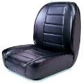 Picture of Rugged Ridge Low-Back Front Seat Non-Recline Black 55-86 CJ