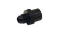 Picture of Vibrant M14 x 1-5 Female to -6AN Male Flare Adapter - Anodized Black