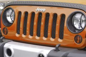 Picture of Rugged Ridge Mesh Grille Insert Black 07-18 Jeep Wrangler