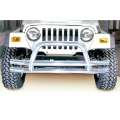 Picture of Rugged Ridge 3-In Double Tube Front Bumper SS 76-06 Models