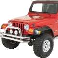 Picture of Rugged Ridge 3-In Double Tube Front Bumper SS 76-06 Models