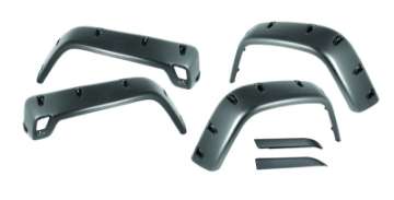 Picture of Rugged Ridge 6-Piece Fender Flare Kit 97-06 Jeep Wrangler