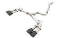 Picture of AWE Tuning Audi 8V S3 Track Edition Exhaust w-Diamond Black Tips 102mm