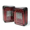 Picture of Rugged Ridge Led Tail Light Set Smoke 07-18 Jeep Wrangler