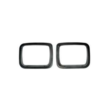 Picture of Rugged Ridge Headlight Bezels Black 87-95 Jeep Wrangler YJ