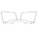 Picture of Rugged Ridge Upper Door Skin Frames 87-95 Jeep Wrangler YJ